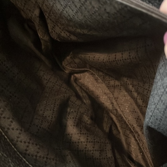 Vintage Gucci Diana Black Suede Bamboo Two Way - Picture 11 of 16